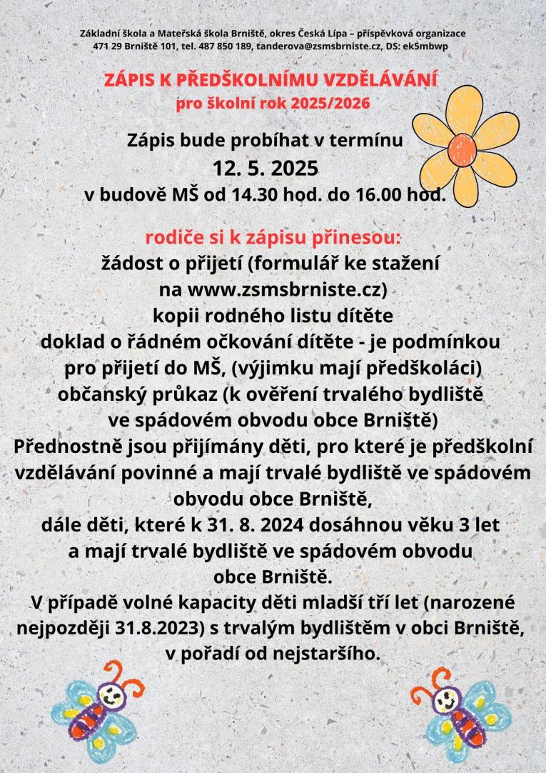 zápis